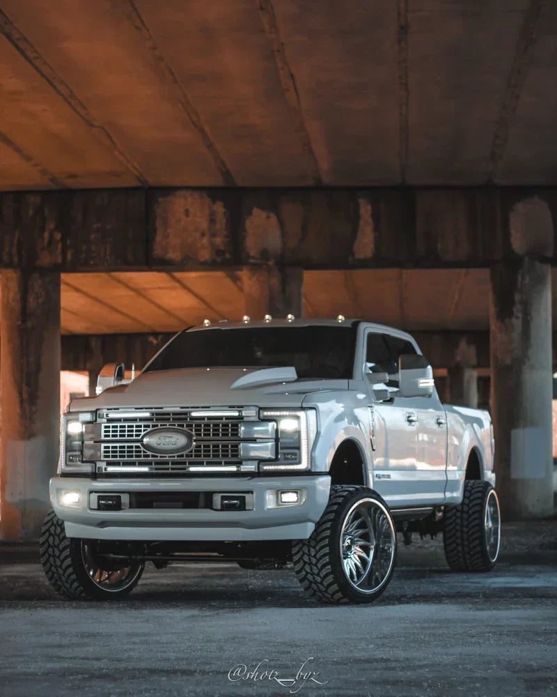 Grille Lighting Kit - 4 x 14" LEDs for Ford F250 / Chev 2500 / GMC 2500