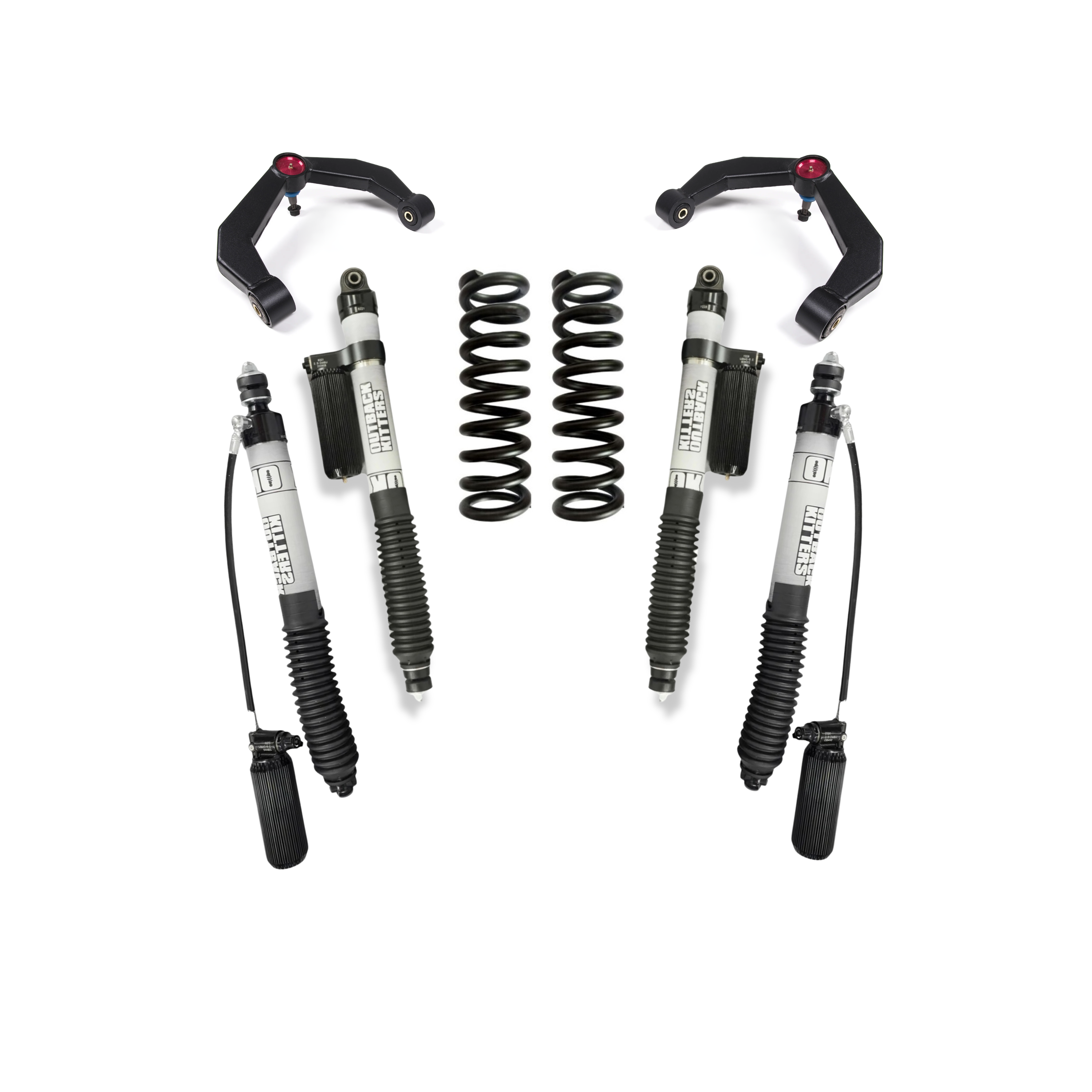 3" Levelling Kit with OK 2.5" Shocks suits Ram 1500 DS (13-24) by Outback Kitters