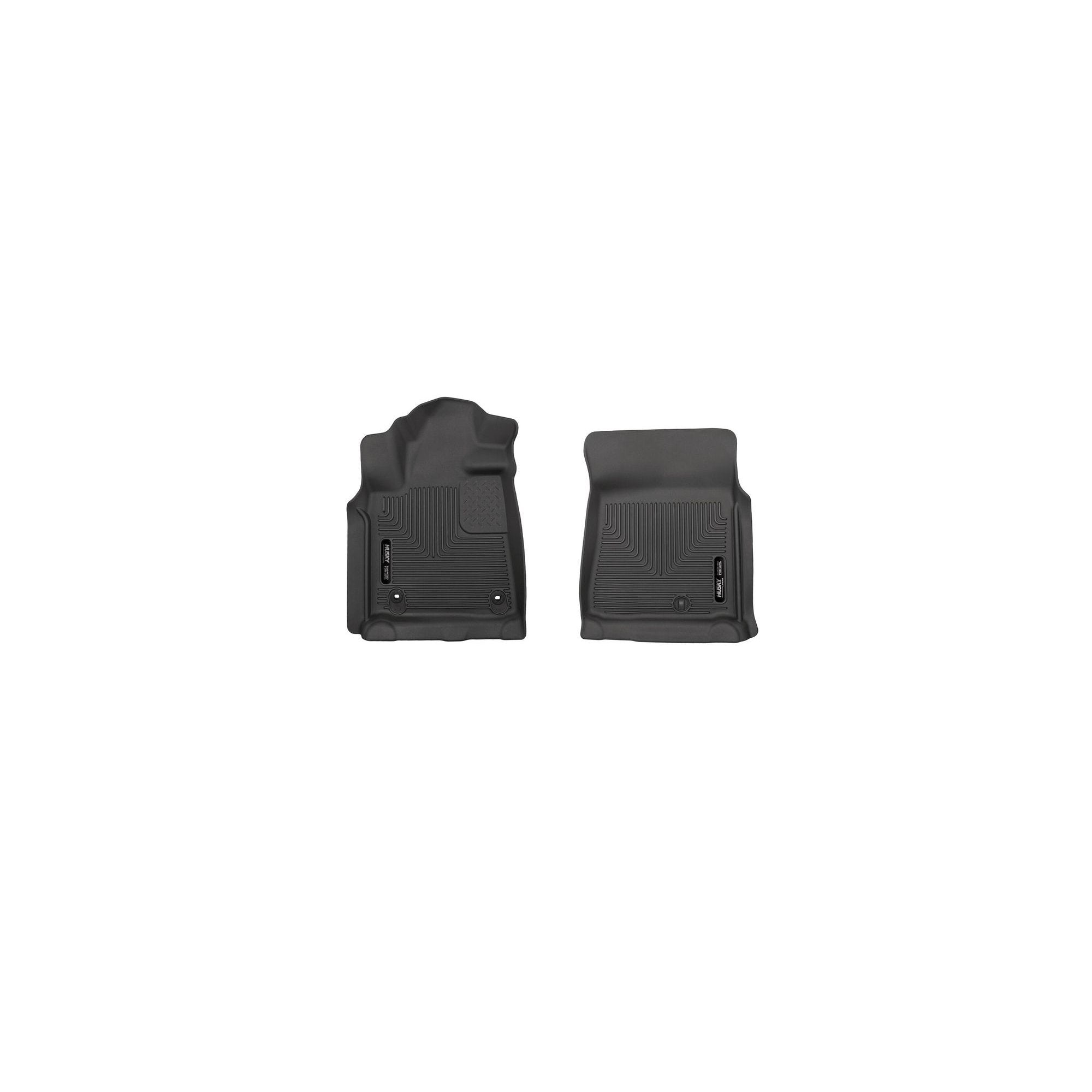 2012-2022 Toyota Tundra X-act Contour™ Liner Floor Mats, Front suits Toyota Tundra (2012 - 2022) by Husky Liners