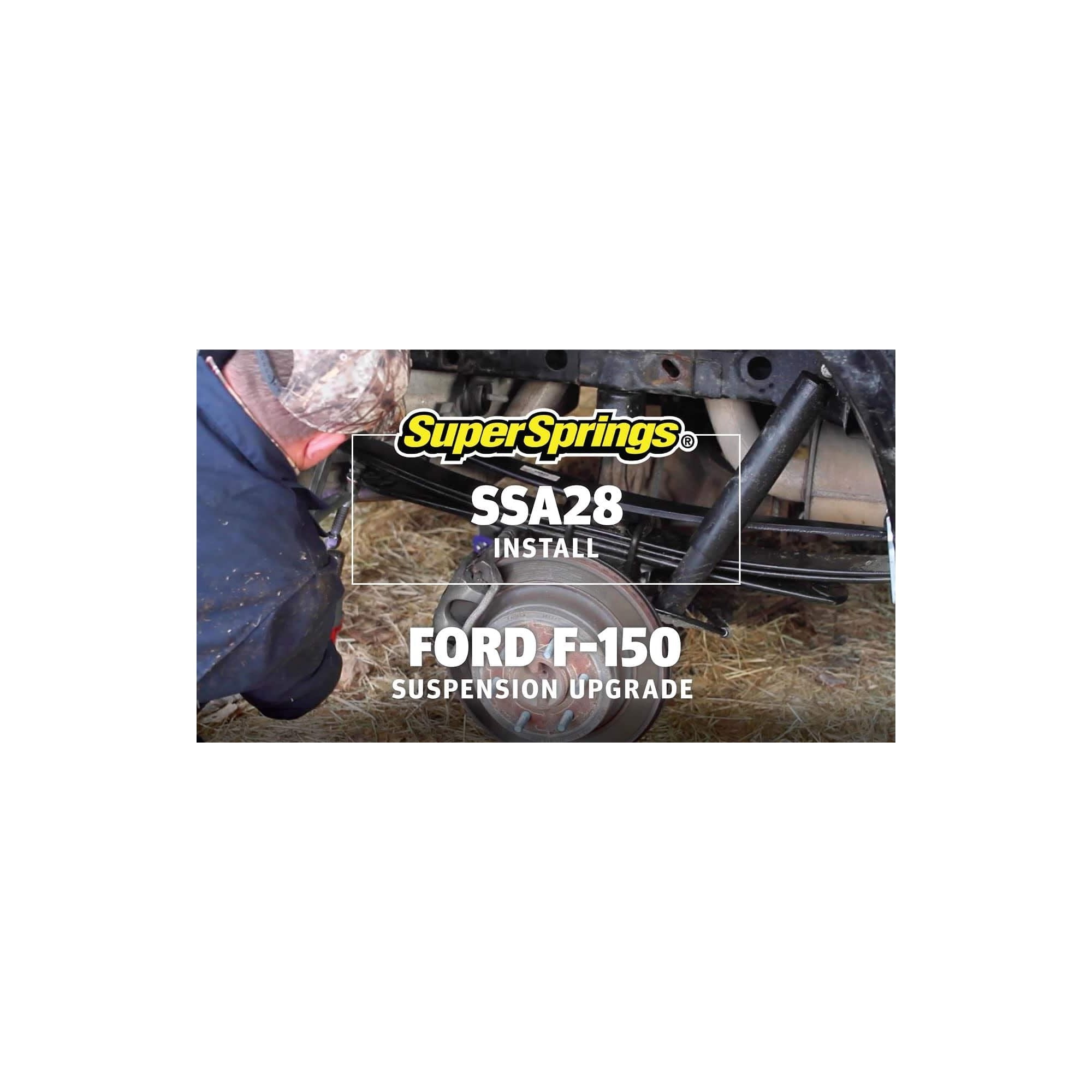 Rear SuperSprings - 680kgs by SuperSprings International