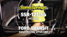 Rear SumoSprings - 1,270kg - Yellow suits Ford Transit 4x2 (2015+), Ford Transit 4x4 (2020+) by SuperSprings International