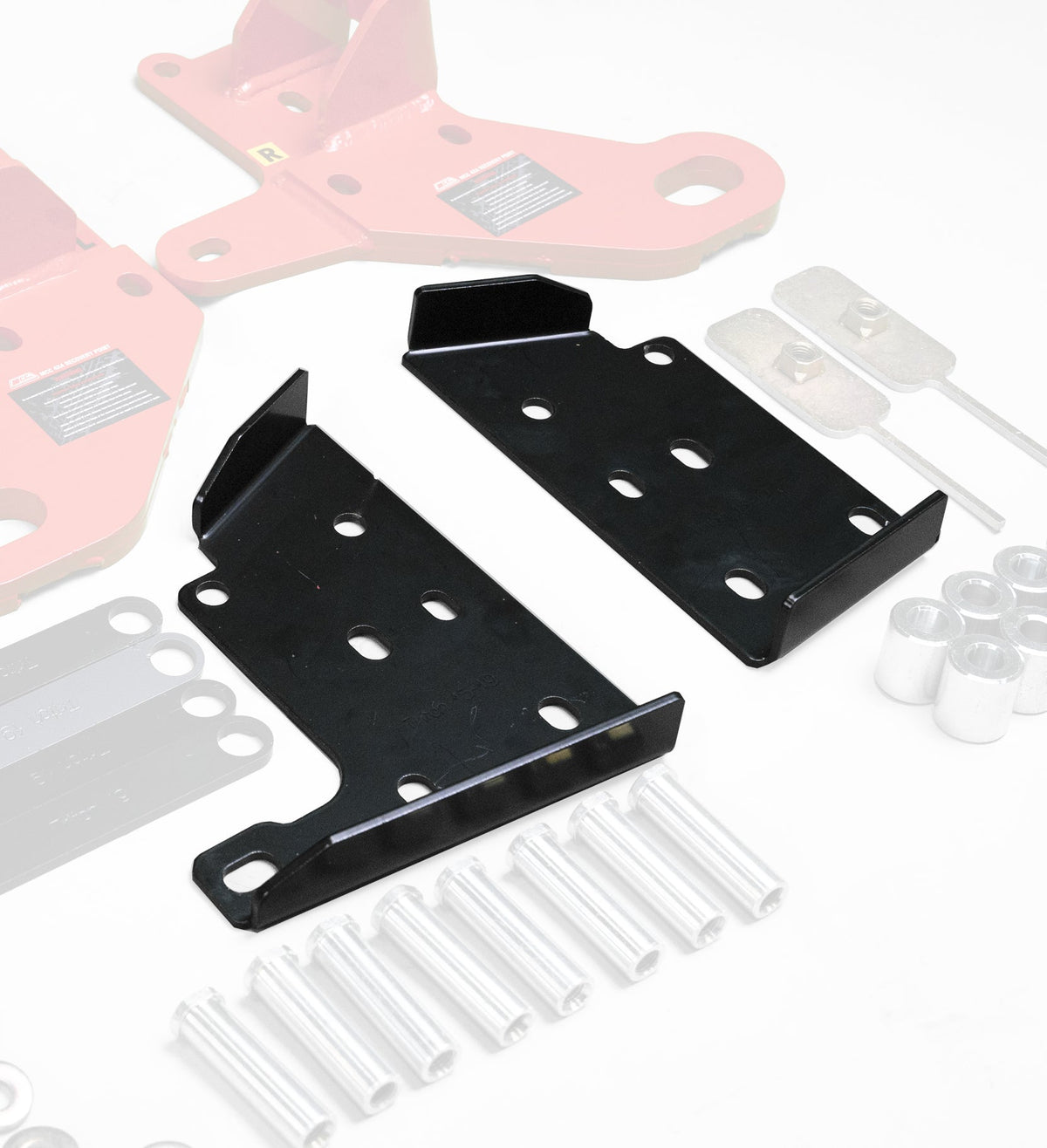 Triton/ Pajero Sport MQ MR QE QF QG 2015-2024 Non-BullBar Adaptive Plate Brackets - SKU MCC-02008-RECOP-BR