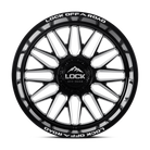 Lock Offroad X-Treme APEX - GLOSS BLACK MILLING image 2