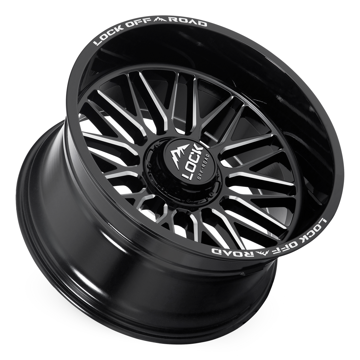 Lock Offroad X-Treme APEX - GLOSS BLACK MILLING image 3