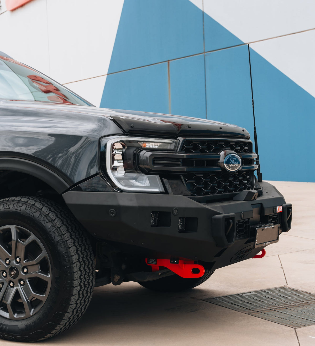 Next-Gen Ranger/Everest 2022-On - 078-01SQ Rocker Bull Bar No Loop Package - SKU MCC-05010-7801SQ