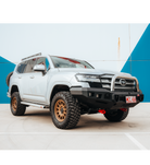 Land Cruiser 300 Series 2022-On - 078-01SQSSL Rocker Bull Bar Single Stainless Loop Package - SKU MCC-01023-7801SQSSL
