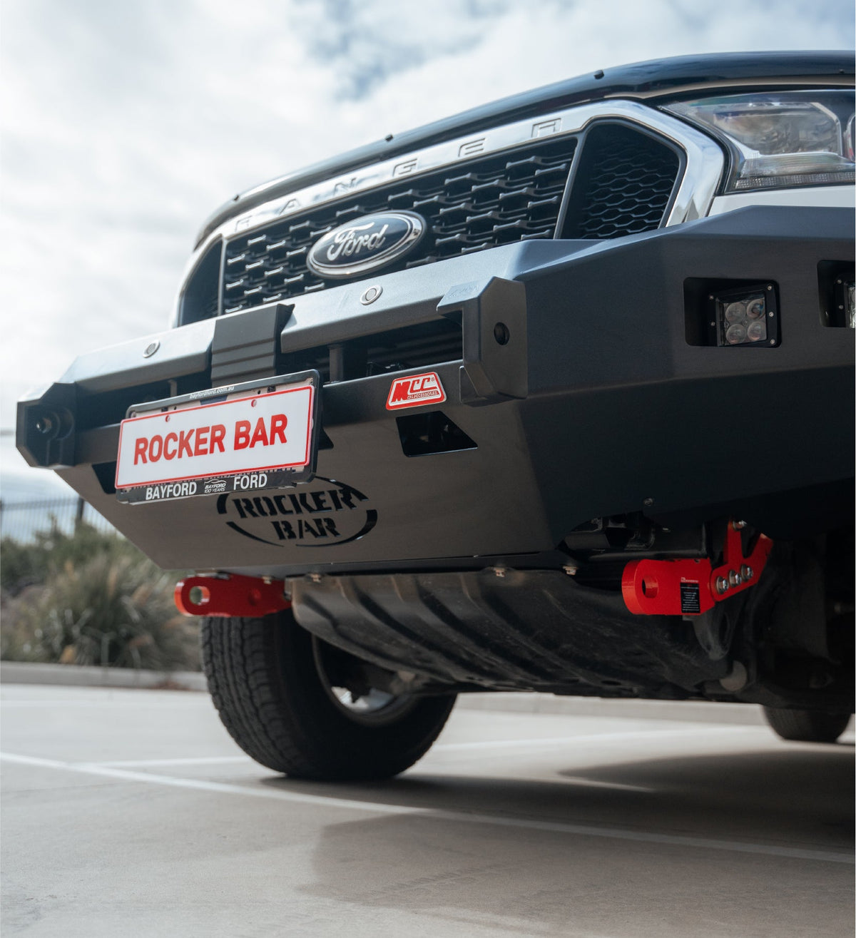 Ranger/Everest Tech Pack PX 3 2019-2022 078-01SQ Rocker Bull Bar No Loop Package Tech Pack Only - SKU MCC-05009-7801SQ