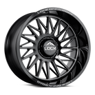 Lock Offroad X-Treme ASSAULT - GLOSS BLACK MILLING