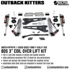 BDS Suspension 3" Coilover Lift Kit for 2020+ Ford F250