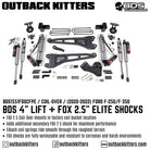 BDS Suspension 4" Coilover Lift Kit for 2020+ Ford F250/F350