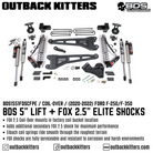 BDS Suspension 4" Coilover Lift Kit for 2020+ Ford F250/F350