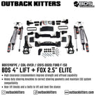 BDS Suspension 4" Lift Kit for 2015-2020 Ford F150 with Fox Shocks