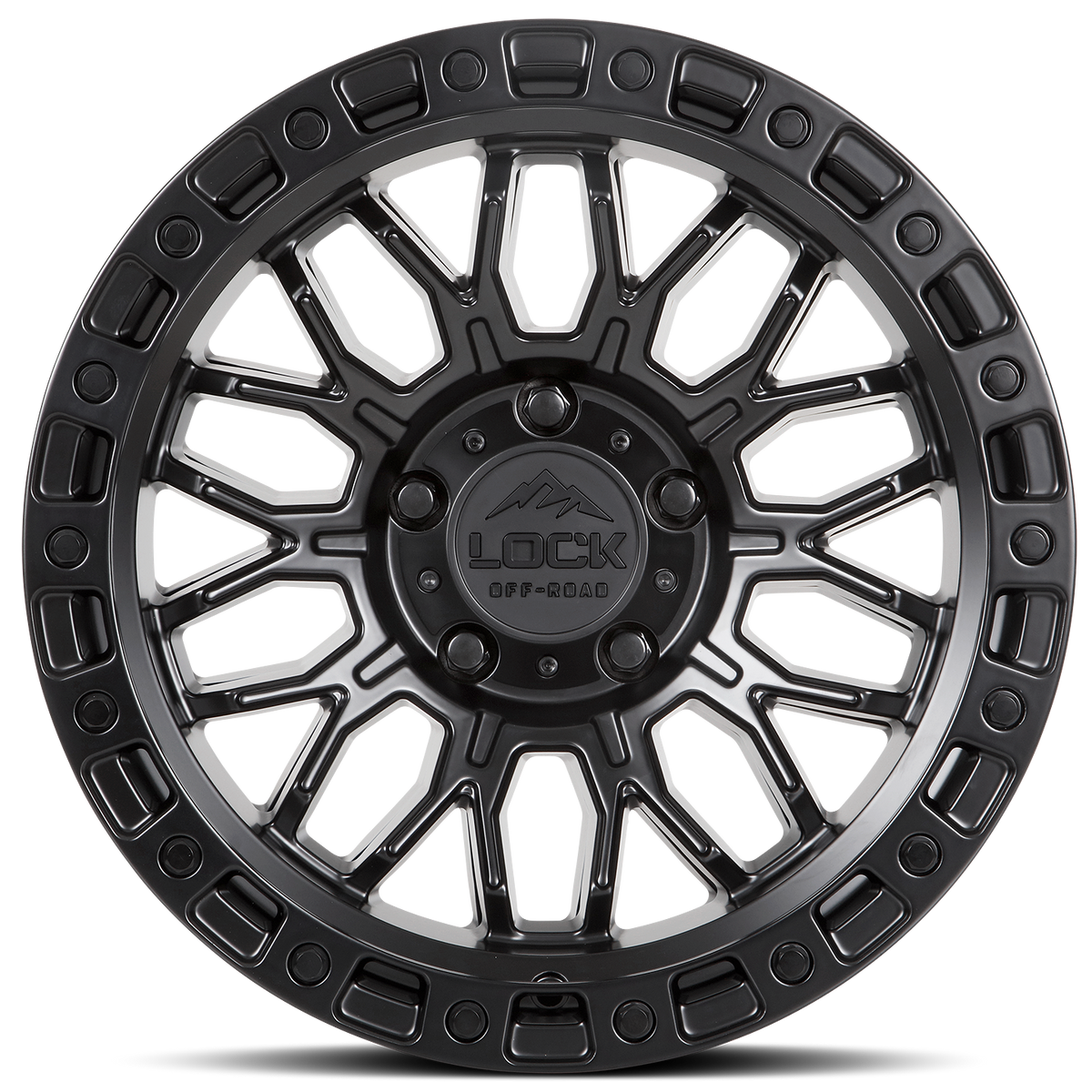 Lock Offroad COMBAT - MATTE BLACK - view 2