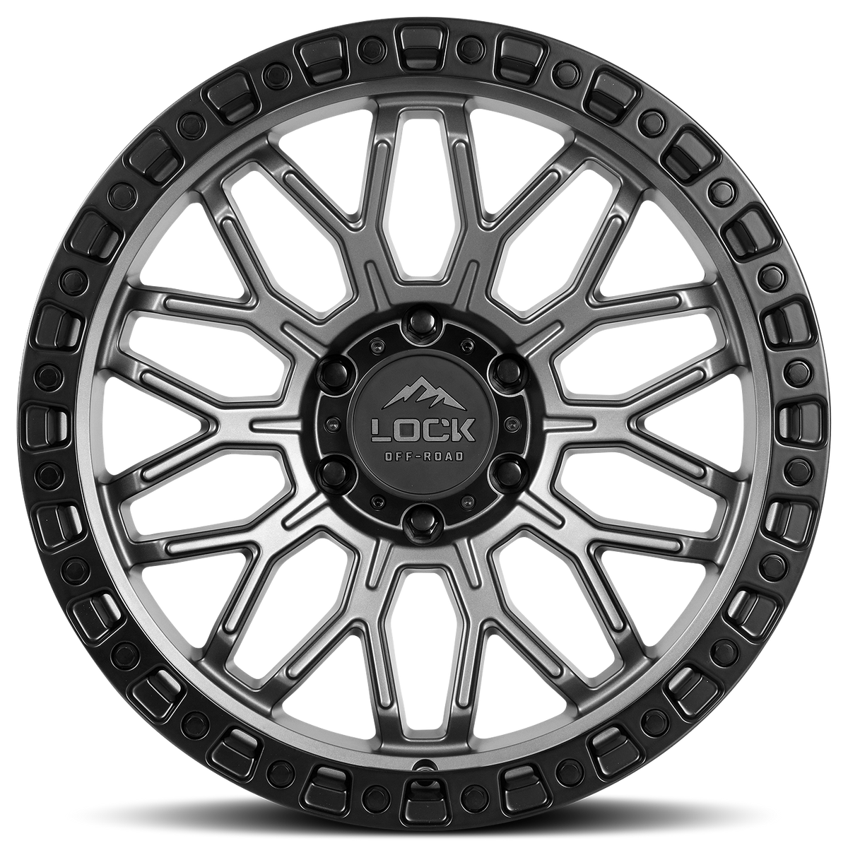 Lock Offroad COMBAT - MATTE GREY - view 2