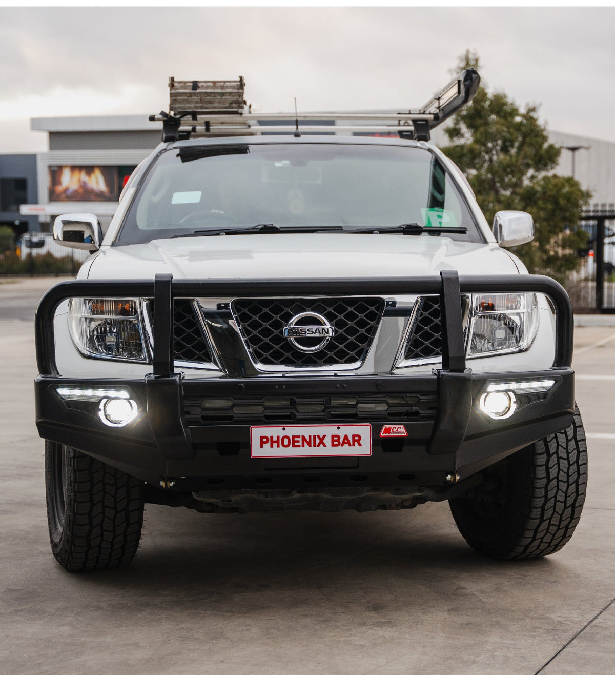 Navara D40 2005-2010 808-02 Phoenix Bar A-Frame Package - SKU MCC-03006-802