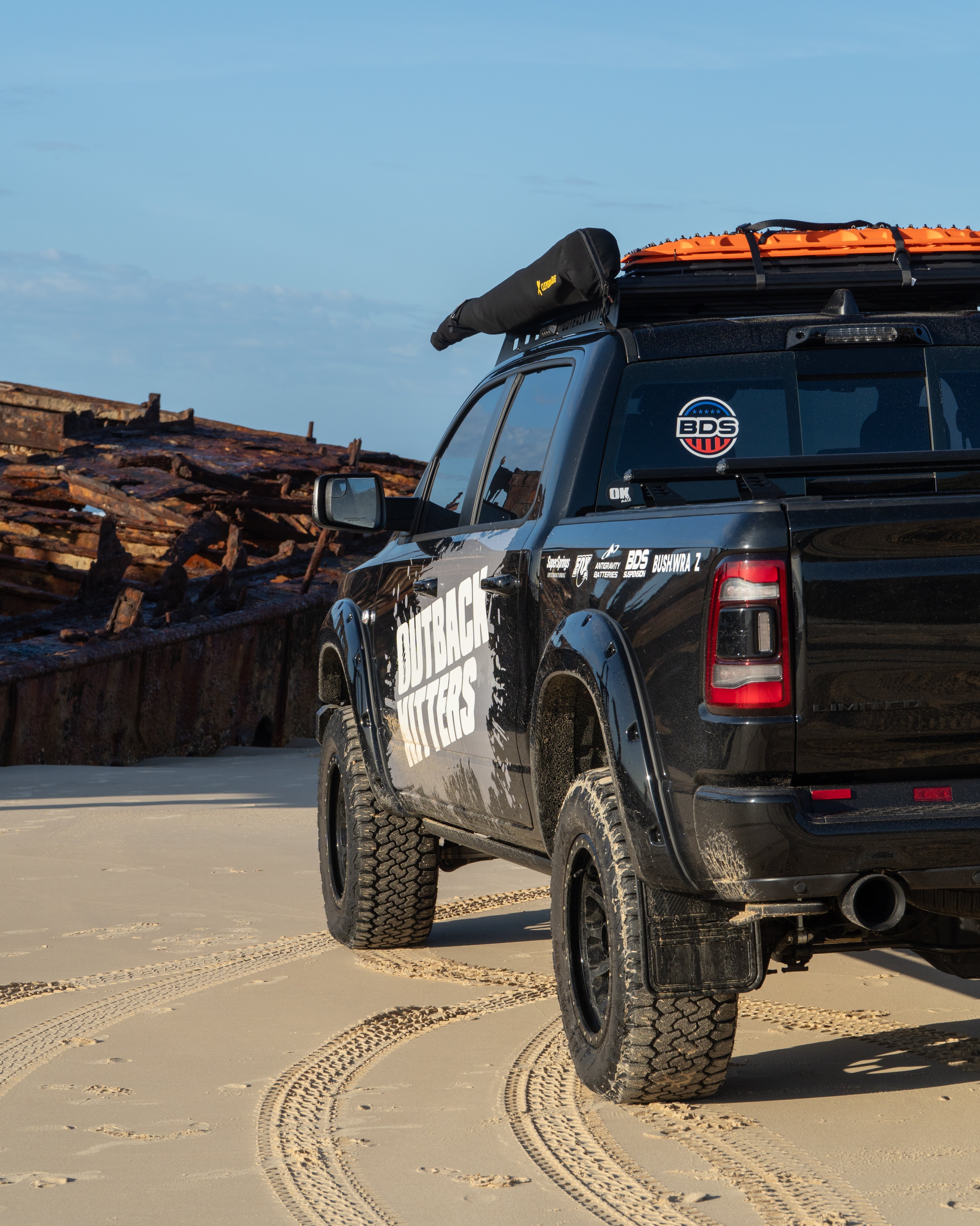 Adventure Rails™ MAX Roof Rack for Ram 1500 DS