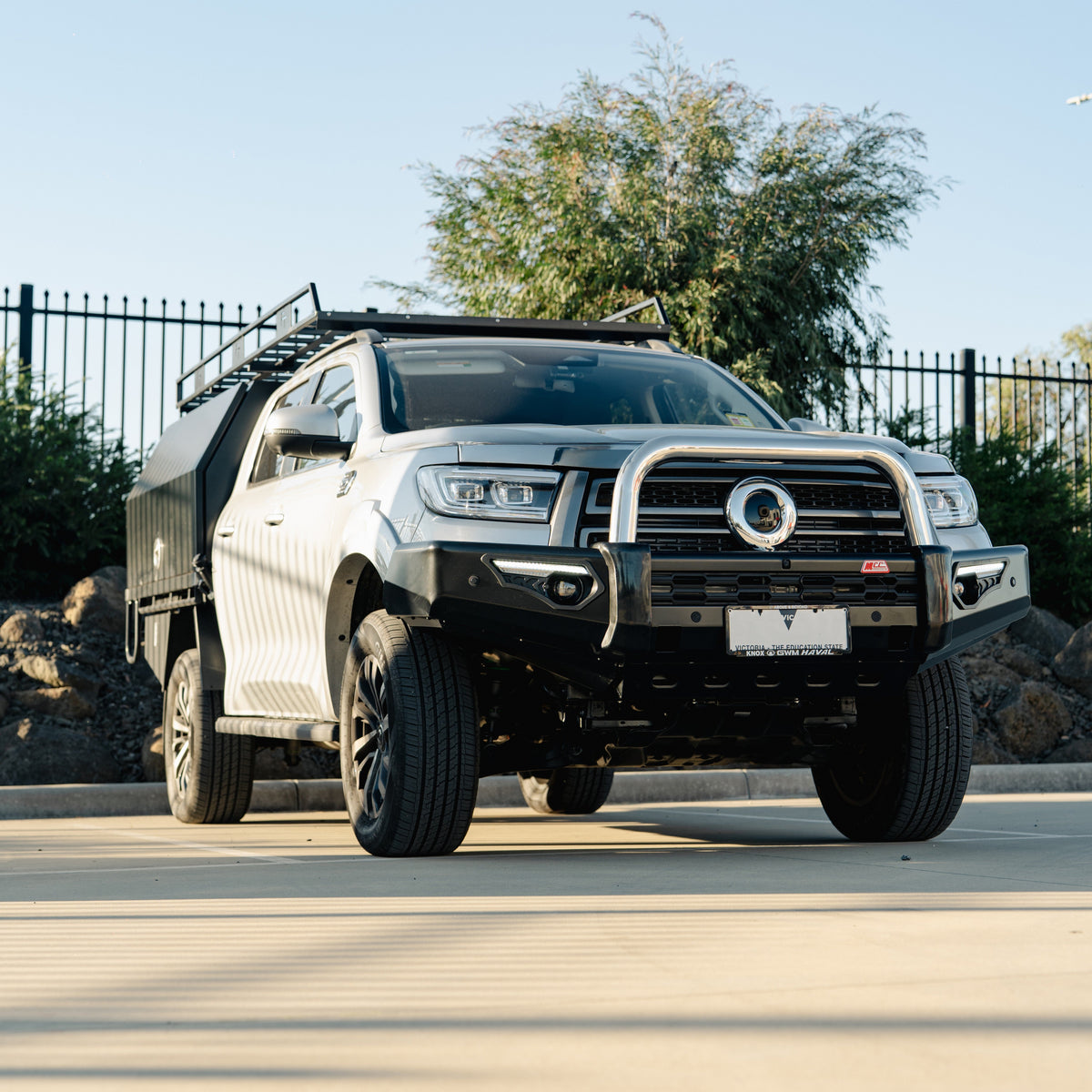 Great Wall Cannon 2025-On Facelift 2025-On 808-01 Phoenix Bull Bar Single Stainless Loop Package