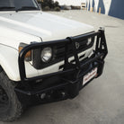 Land Cruiser 70 series 1984-2007 707-02 Falcon Bull Bar Black A-Frame Package (No Foglight) - SKU MCC-01003-702