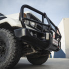 Land Cruiser 70 series 1984-2007 707-02 Falcon Bull Bar Black A-Frame Package (No Foglight) - SKU MCC-01003-702
