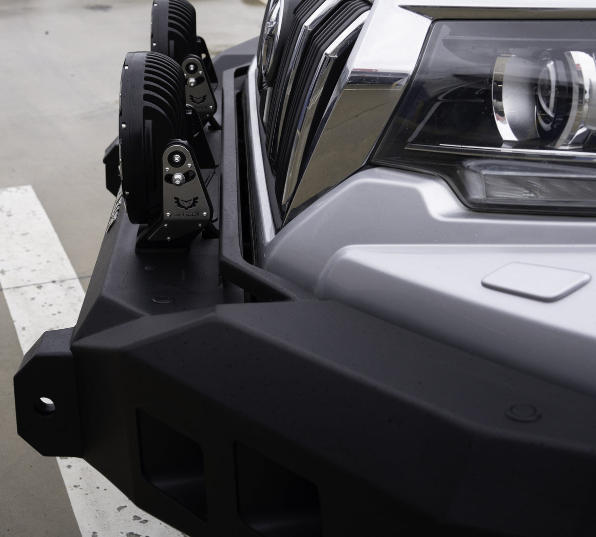 Prado 150 facelift 2017-Current 078-01SQ Rocker Bull Bar No Loop Package - SKU MCC-01020-7801SQ