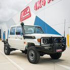 Land Cruiser 79 Series Single Cab 2024-On 808-02 Phoenix Bull Bar Black A Frame Package - SKU MCC-01024-802SC