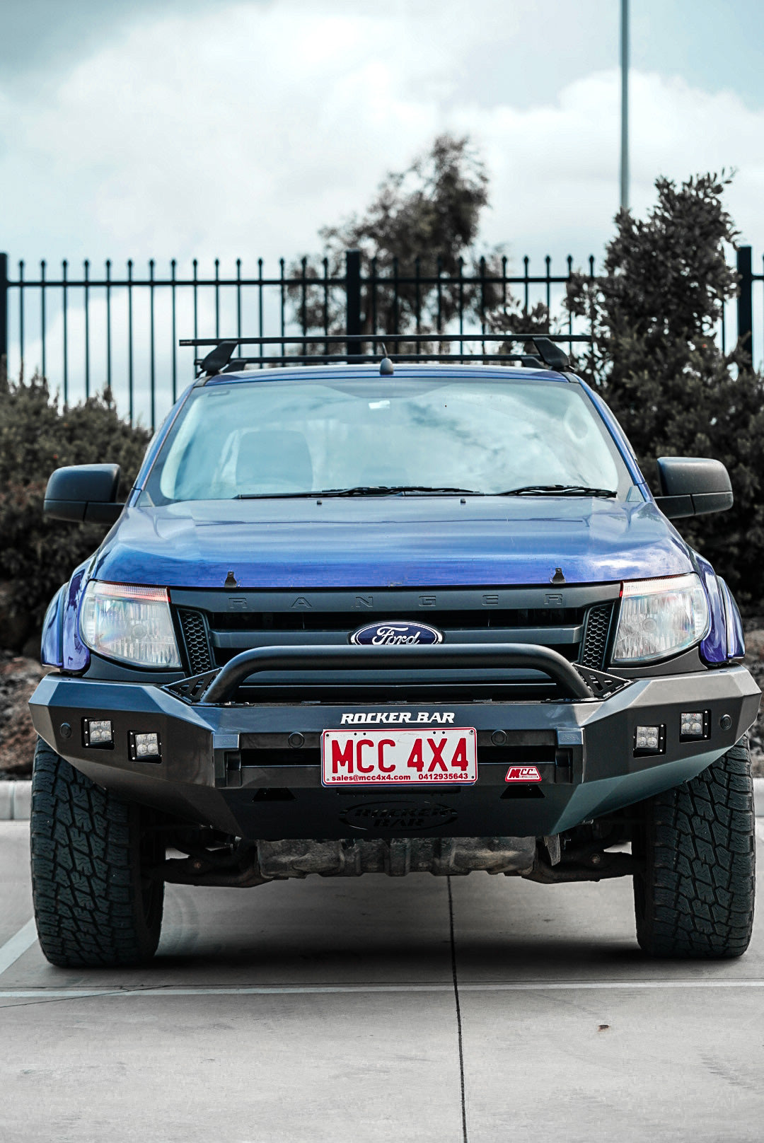 Ranger PX 1 2011-2015 078-01SQL Rocker Bull Bar Single Low Loop Package - SKU MCC-05003-7801SQL