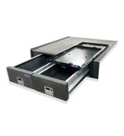 Triton MK 1996-2006 4402 Galvanised Steel Carpet Dual Drawer System with Medium Fridge Slide Package - SKU MCC-02001-4402M