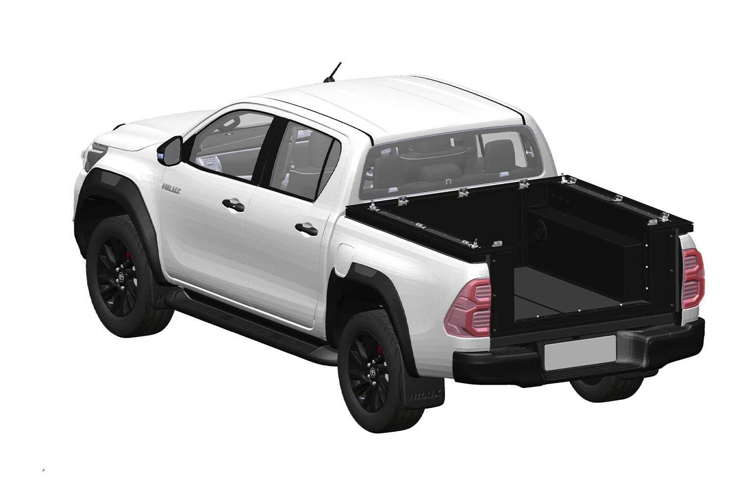 ModCAP & Canopy Camper Drive-Off Base - Alu-Cab