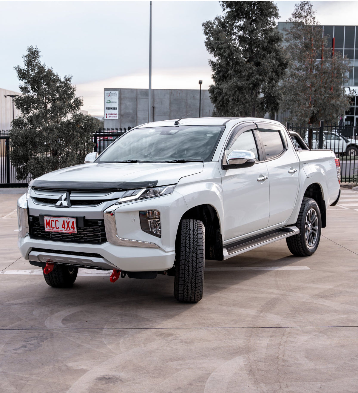 Triton/ Pajero Sport MQ MR QE QF QG 2015-2024 MCC Rated Recovery Points for Non Bull Bar Compatible Set - SKU MCC-02008-RECOP-NBSET