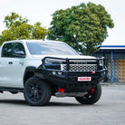 Hilux 2026-On (9th Gen) 707-02 Falcon Bull Bar Black A-Frame Package (LED Foglight)