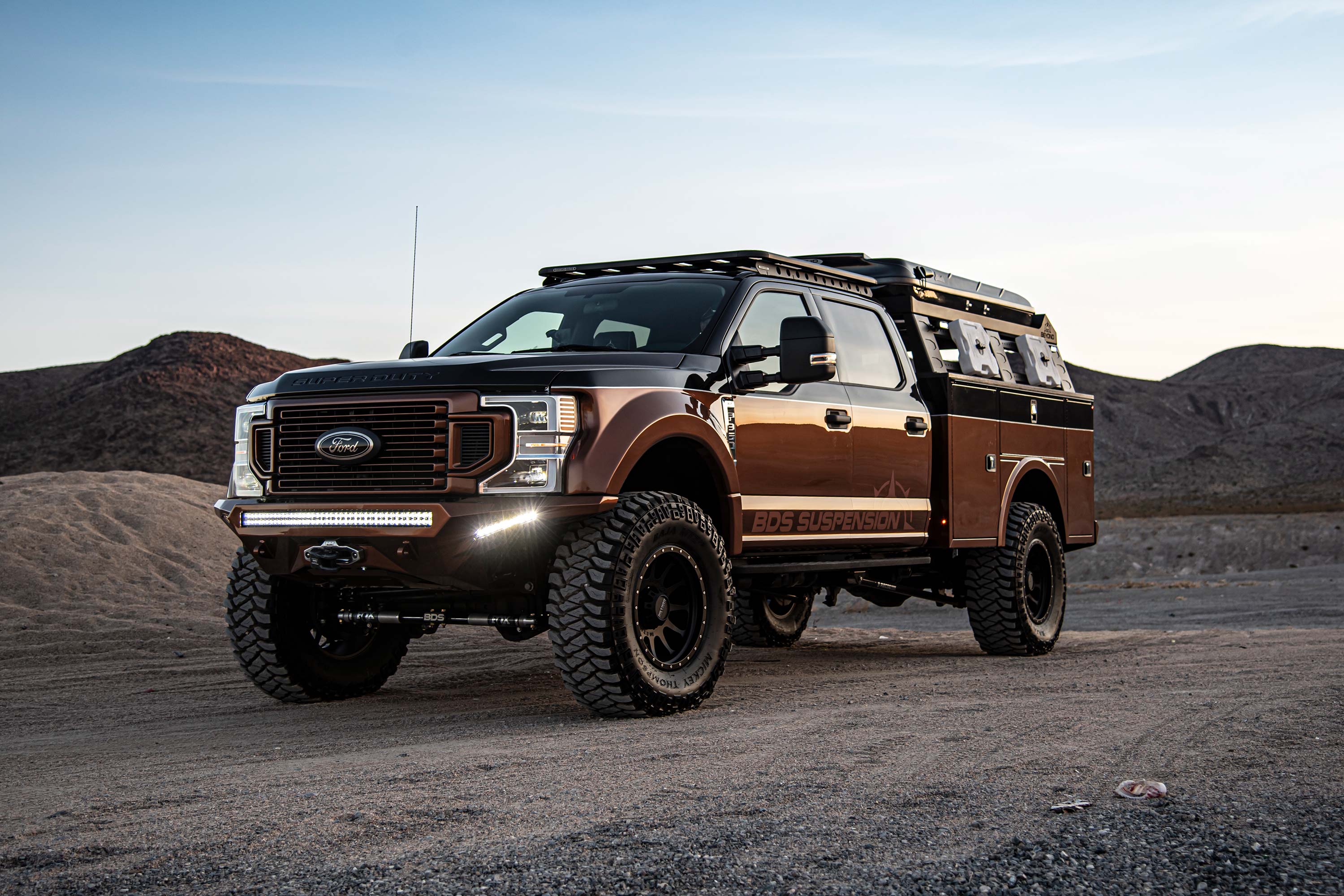 BDS Suspension 4" Coilover Lift Kit for 2020+ Ford F250/F350