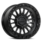 Lock Offroad GRIT - MATTE BLACK W GLOSS BLACK RING - view 1
