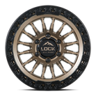Lock Offroad GRIT - MATTE BRONZE W MATTE BLACK RING - view 2