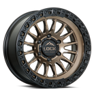 Lock Offroad GRIT - MATTE BRONZE W MATTE BLACK RING - view 1