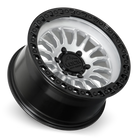 Lock Offroad GRIT - MATTE SILVER W MATTE BLACK RING - view 3