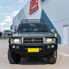 Toyota Hilux 1997-2004 707-02 Falcon Bull Bar Black A-Frame Package (No Foglight) - SKU MCC-01001-702UP