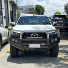 BT50 2025-On Facelift 707-01 Falcon Bull Bar Triple Stainless Loops Package (LED Foglight)