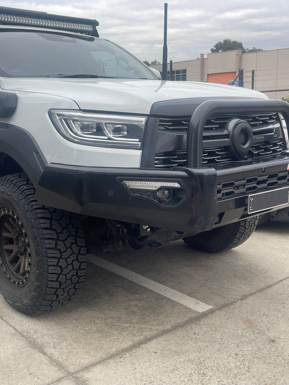 Great Wall Cannon XSR 2021-On 808-01 Phoenix Bull Bar Single Black Loop Package