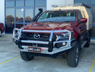 BT50 TF 2021-2025 707-02A Alloy Falcon Bull Bar Black A-Frame Package (LED Foglight) - SKU MCC-06004-702AW