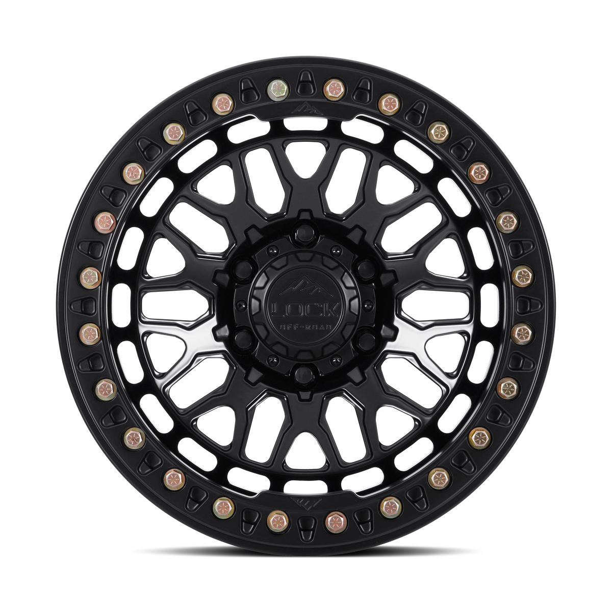Lock Offroad INVADER - MATTE BLACK FORGED BEADLOCK - view 2