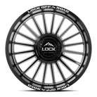 Lock Offroad X-Treme INVASION - GLOSS BLACK MILLING image 2