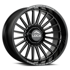 Lock Offroad X-Treme INVASION - GLOSS BLACK MILLING