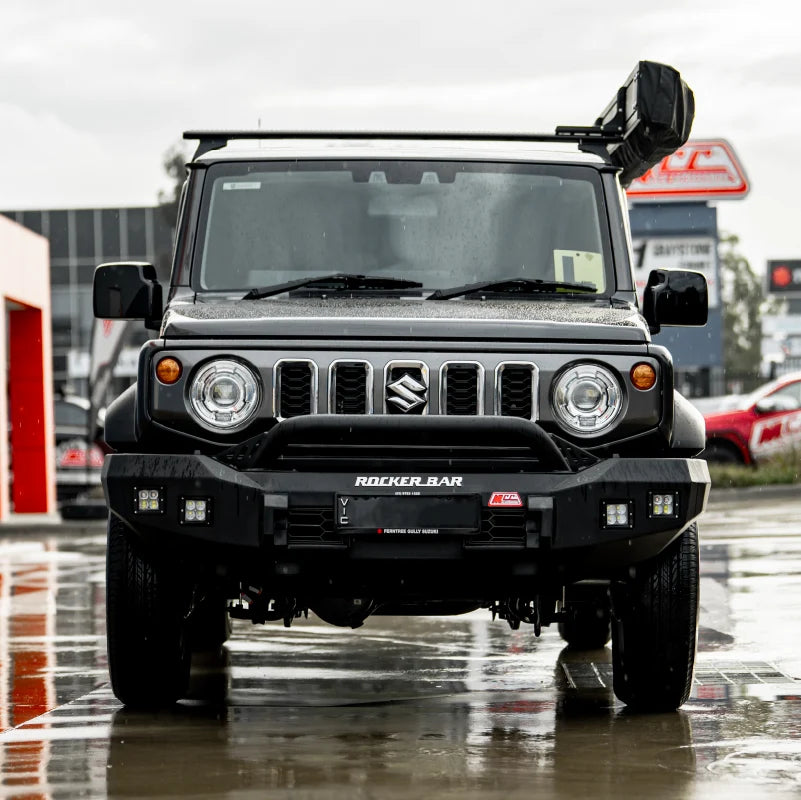 Suzuki Jimny 2019-Present 078-01SQL Rocker Bull Bar Low Loop Package - SKU MCC-15001-7801SQL