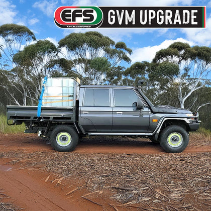 EFS 2022+ LANDCRUISER J7 79 SERIES DUAL / SINGLE CAB 3950KG GVM UPGRADE