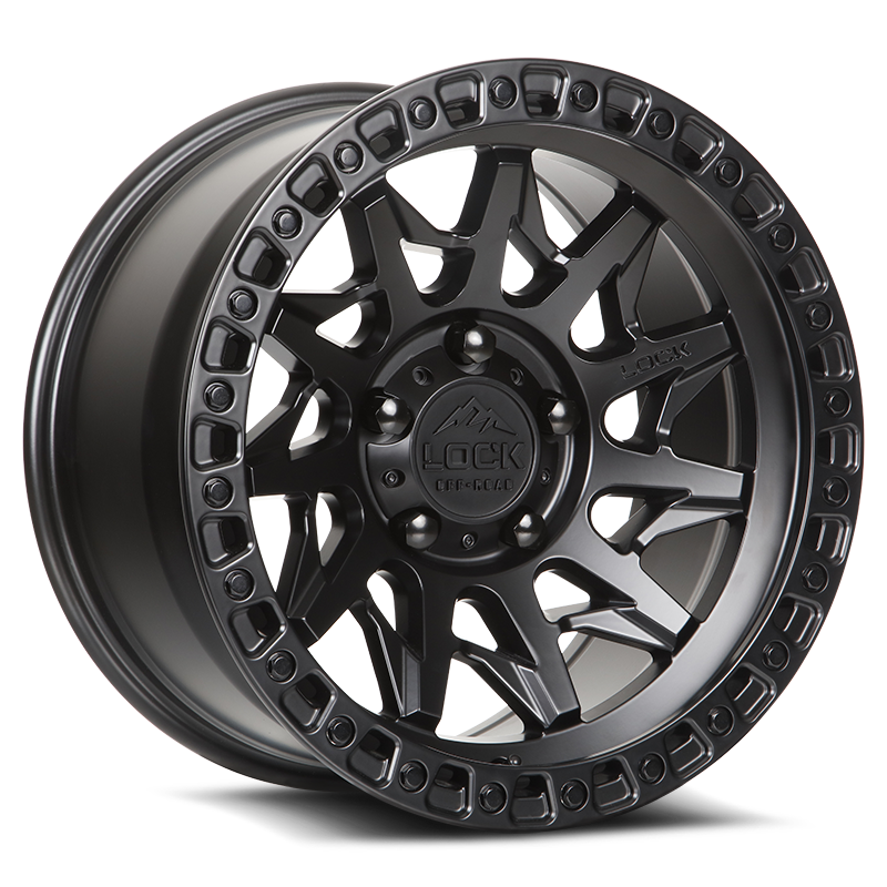 Lock Offroad LUNATIC - MATTE BLACK - view 1