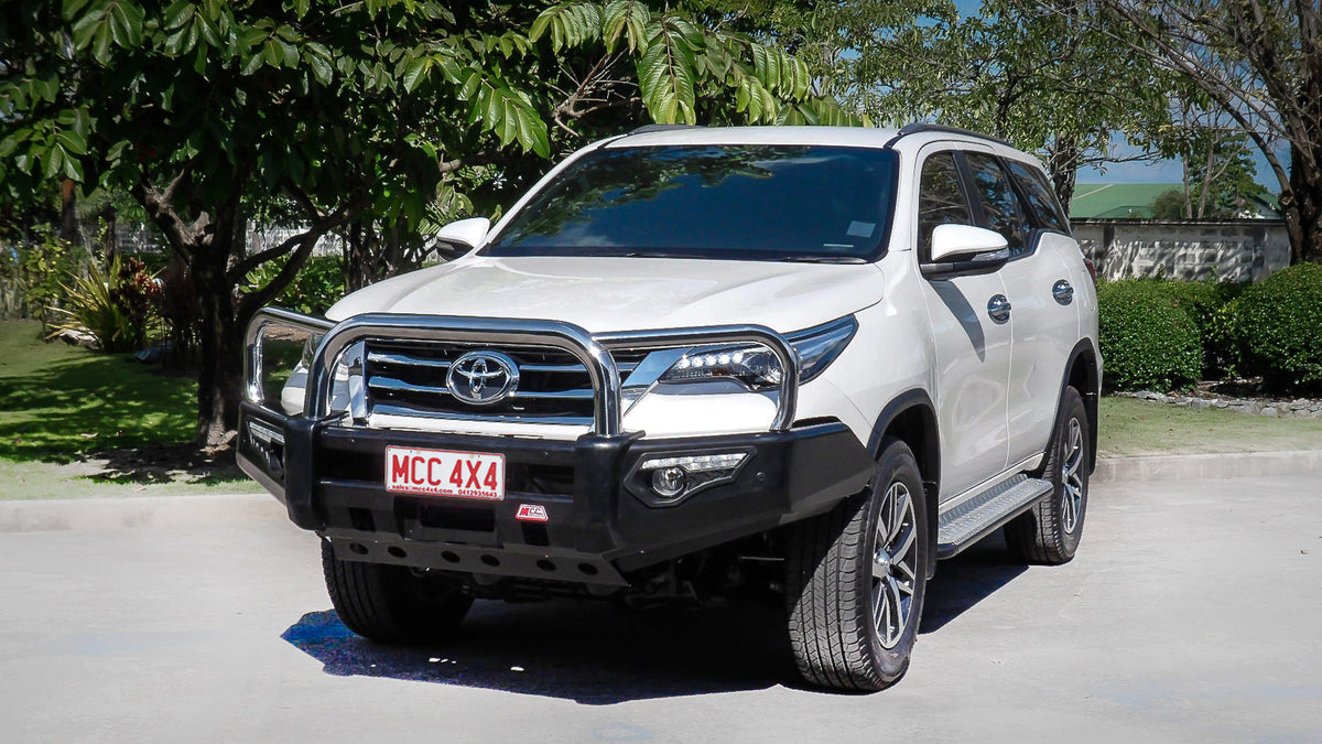 Fortuner 2015-2020 808-01 Phoenix Bull Bar Triple Stainless Loops Package - SKU MCC-01018-801