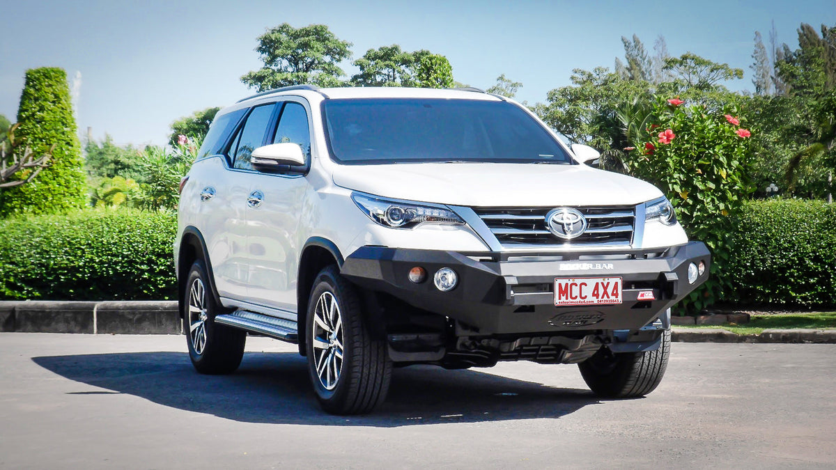 Fortuner 2015-2020 078-01SQ Rocker Bull Bar No Loop Package - SKU MCC-01018-7801SQ
