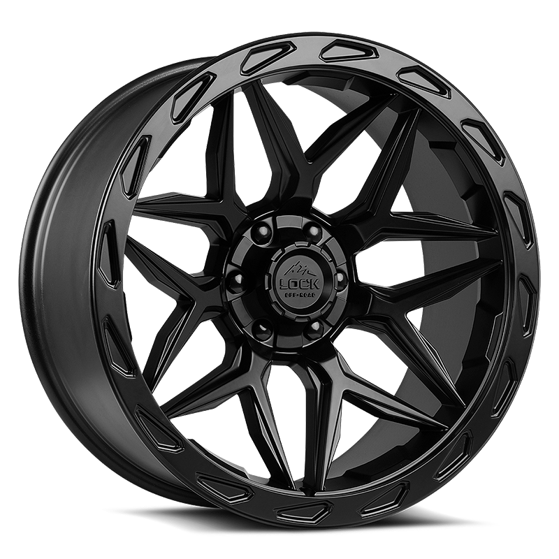 Lock Offroad MATRIX - MATTE BLACK - view 1