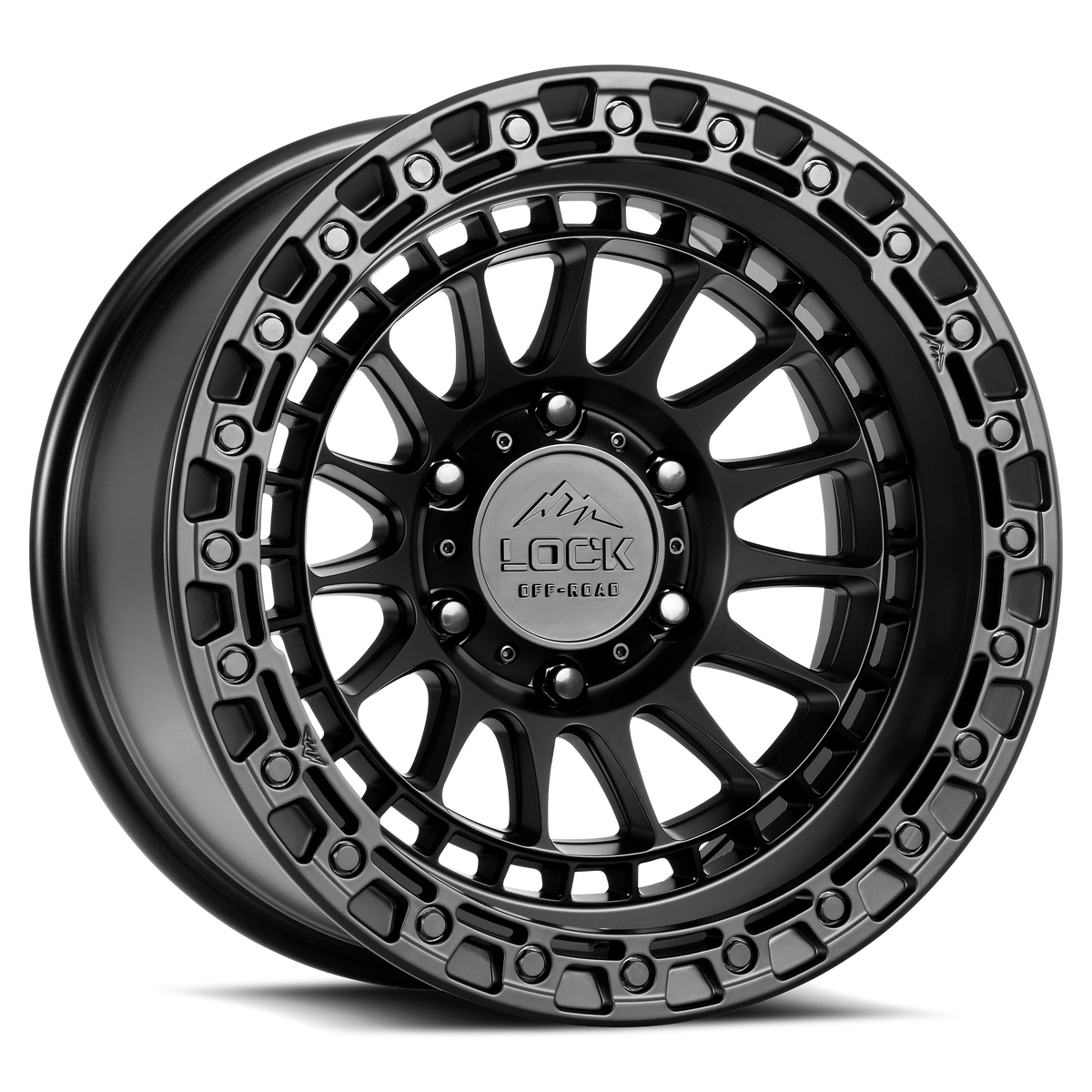Lock Offroad MOJAVE - MATTE BLACK - view 1
