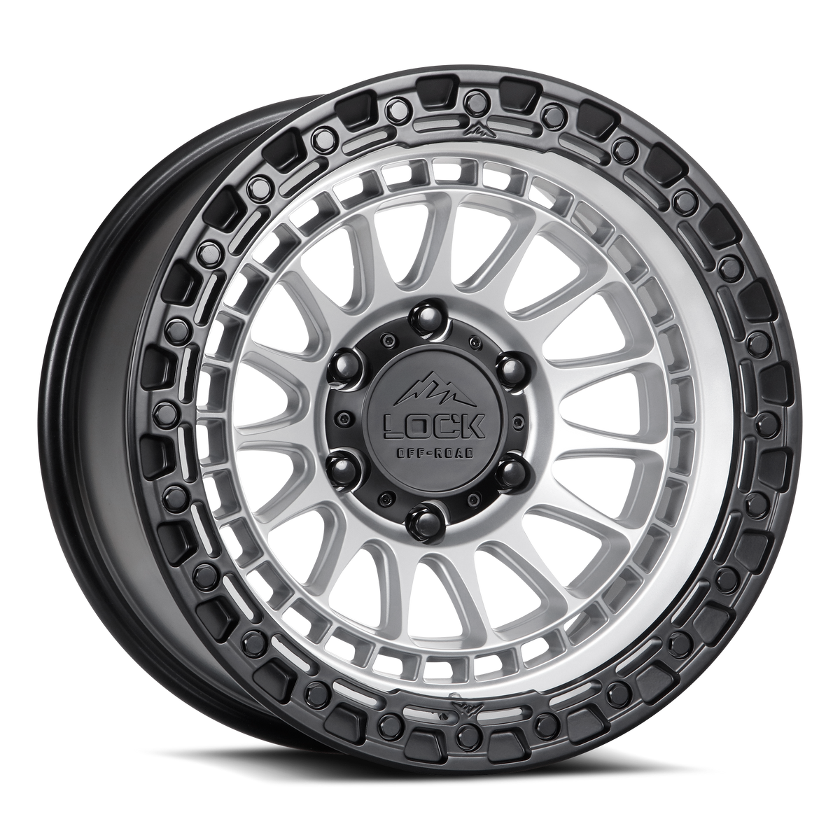 Lock Offroad MOJAVE - MATTE SILVER - view 1